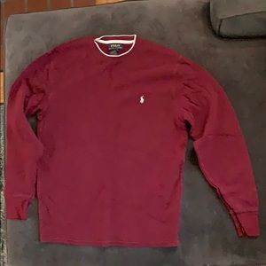Polo Ralph Lauren waffle long sleeved tee